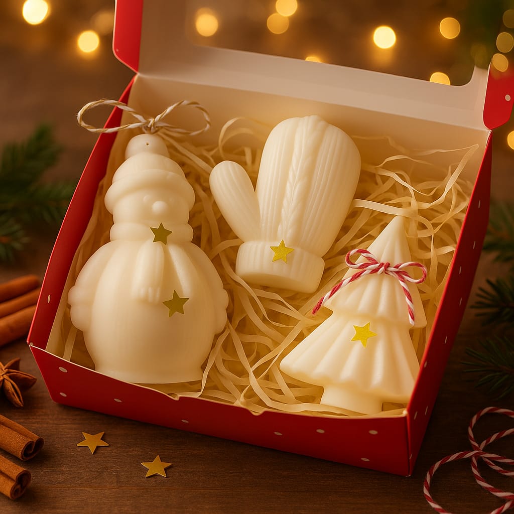 🎄 Vánoční voskový box „Zimní kouzlo“
